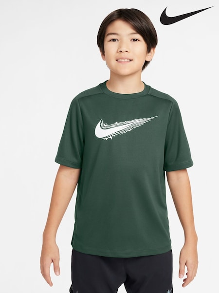 Nike Fir Green Dri-FIT Short Sleeve T-Shirt (AP3445) | £20
