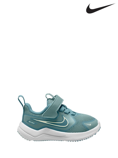 Nike Denim Turq Blue Infant Cosmic Running Trainers (AP3453) | £28