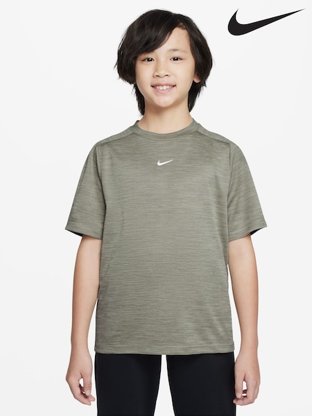 Nike Army Green Dri-FIT Short Sleeve T-Shirt (AP3496) | £20