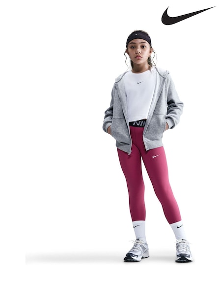 Nike Beet Pink Pro Dri-FIT Leggings (AP3634) | £30