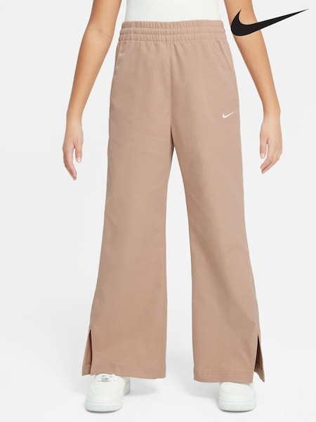 Nike Natural Hemp Sportswear Woven Wide Leg Trousers (AP3745) | £43