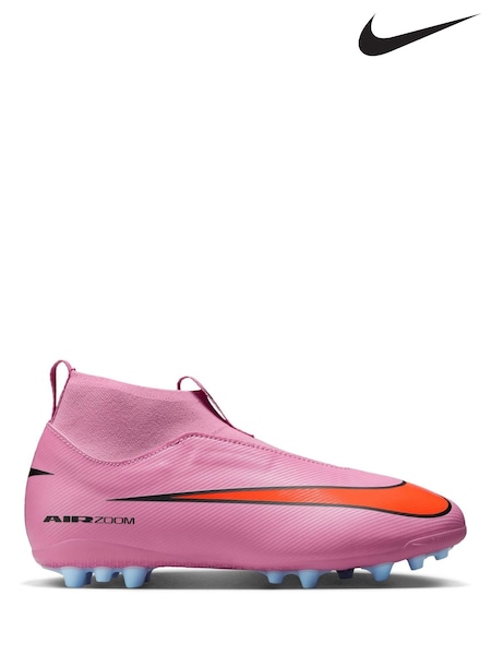 Nike Red Mercurial Academy Artificial Ground High Football Boots (AP3887) | £70