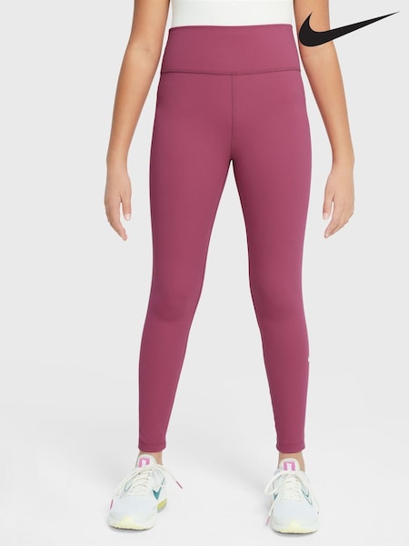 Nike Beet Pink Dri-FIT One Leggings (AP3918) | £28