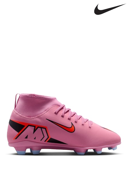 Nike Red Mercurial Superfly 10 Club Multi Ground High Football Boots (AP3949) | £50