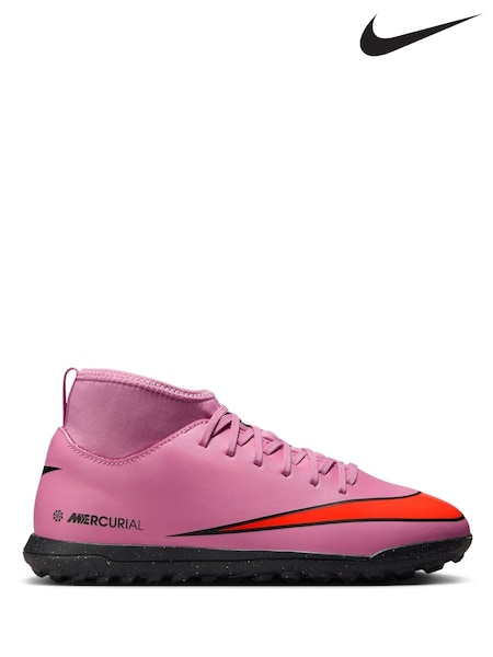 Nike Red Mercurial Superfly 10 Club Turf High Football Boots (AP3952) | £50