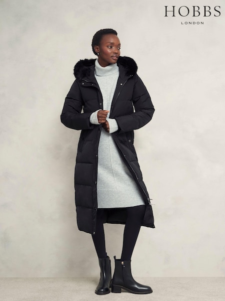 Hobbs Black Tyla Puffer Jacket (AP3971) | £229