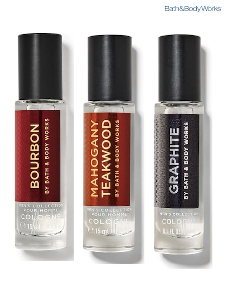 Bath & Body Works Mens Mini Cologne Aftershave Trio (AP4359) | £35