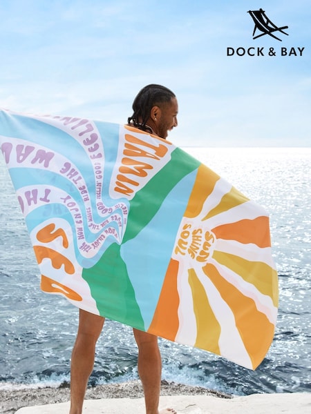 Dock & Bay Vitamin Sea Quick Dry Beach Towel (AP4735) | £28 - £32