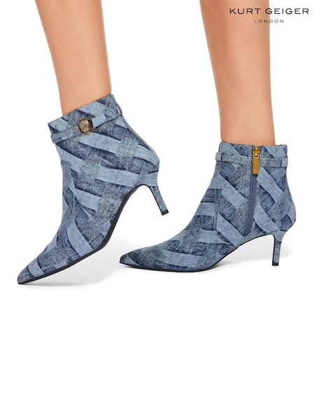 Kurt Geiger London Kensington Flexi Ankle Black Boots (AP5201) | £179