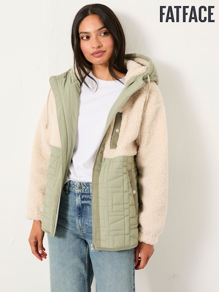 FatFace Maple Light Green Fleece (AP6798) | £89