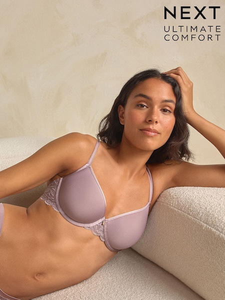 Taupe Pad Full Cup Premium Ultimate Comfort Lightweight Breathable T-Shirt Bra (AP6854) | £22