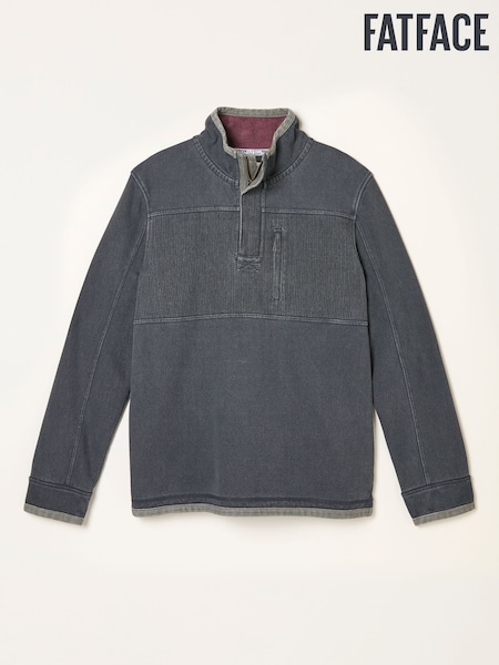 FatFace Airlie Washed Black Airlie Panel Sweat (AP7003) | £60