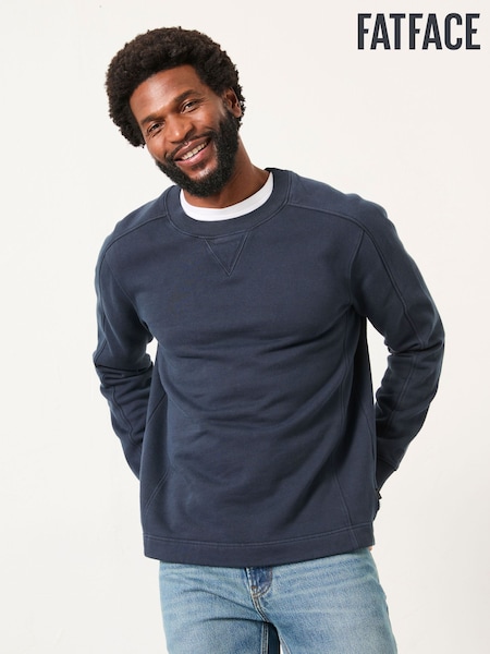 FatFace Brooke Navy Crew Sweat (AP7029) | £49.50