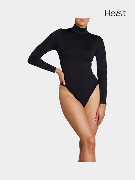 Heist Softskin High Neck Black Bodysuit (AP7106) | £75