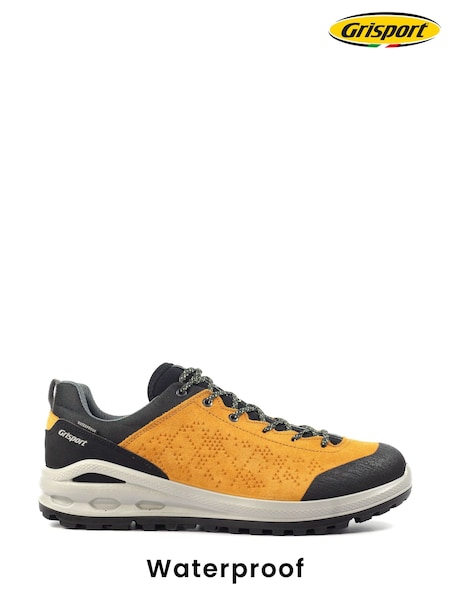 Grisport Orange Phoenix Lighweight Waterproof Walking Shoes (AP7189) | £85