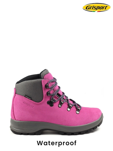 Grisport Womens Pink Typhoon II Waterproof walking Boots (AP7200) | £89