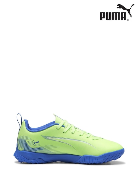 Puma Green Boys ULTRA 5 PLAY TT Football Boots (AP7504) | £40
