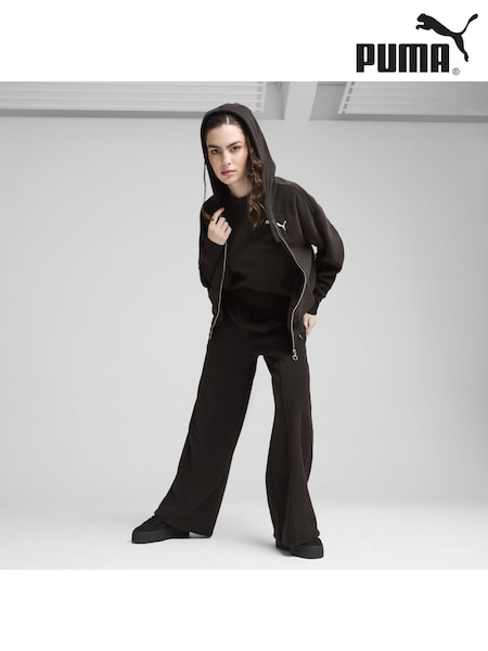 Puma Black Womens HER Full-Zip Hoodie (AP7509) | £60