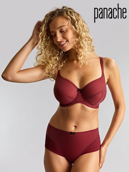 Panache Red Tango Essence Deep Briefs (AP7593) | £16