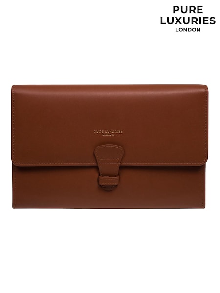 Pure Luxuries London 'Ellen' Leather Travel Wallet (AP7825) | £39