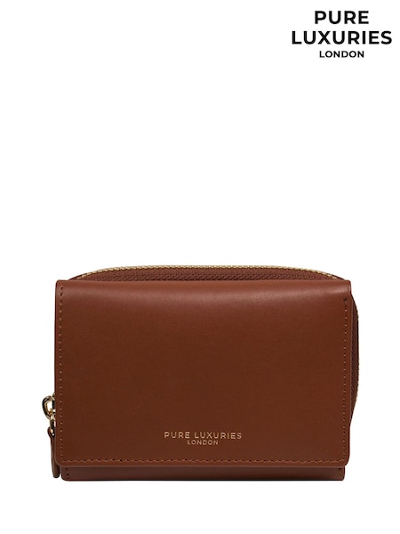 Pure Luxuries London 'Libby' Leather Tri-Fold Purse (AP7859) | £30