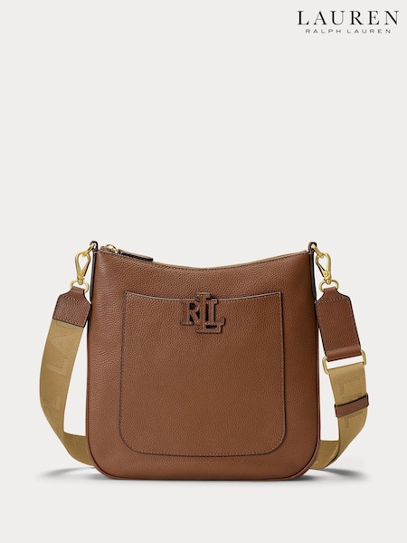 Lauren Ralph Lauren Cameryn Pebbled Leather Crossbody Bag (AP7952) | £299