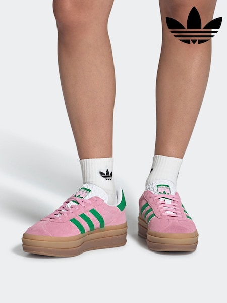 adidas Originals Pink Gazelle Bold W Trainers (AP8016) | £95