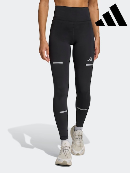 adidas Black Adi365 Running CLIMAWARM+ Leggings (AP8623) | £80