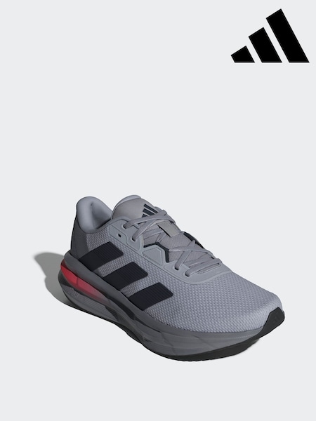 adidas Grey Chrome Galaxy 7 Running Trainers (AP8691) | £45