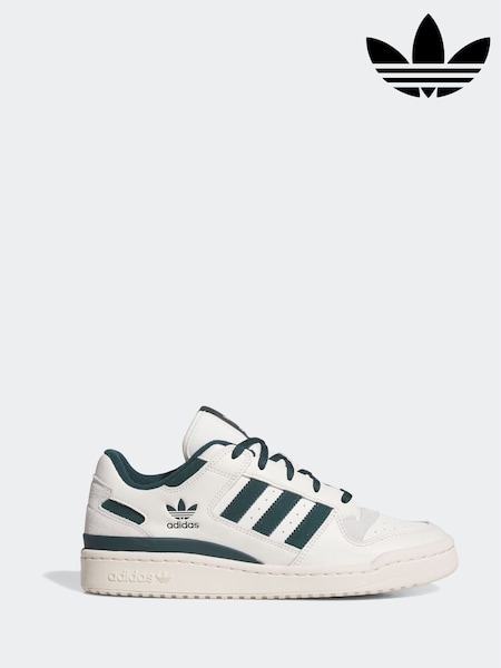 adidas Originals White Forum Low CL Trainers (AP8724) | £100