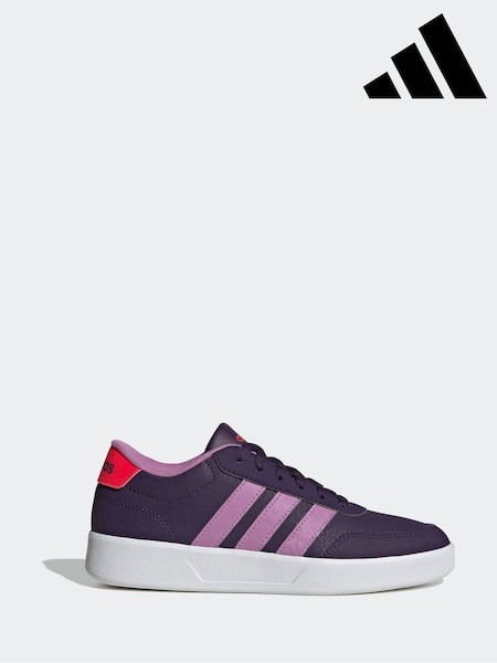adidas Purple/Lilac Breaknet 3.0 Lace Junior Trainers (AP8744) | £33