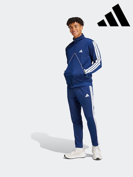adidas Blue Sportswear Tricot Tiro Inspired Tracksuit (AP8794) | £0