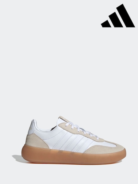 adidas White Barreda Decode Lux Trainers (AP8877) | £80