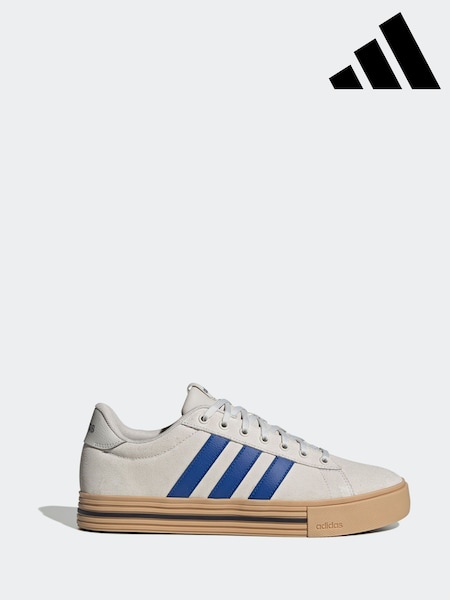 adidas Light Grey Daily 4.0 Trainers (AP8930) | £60