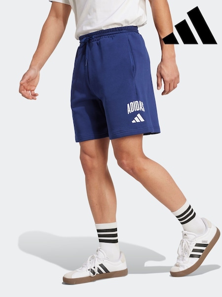 adidas Blue Collegiate Shorts (AP9366) | £33