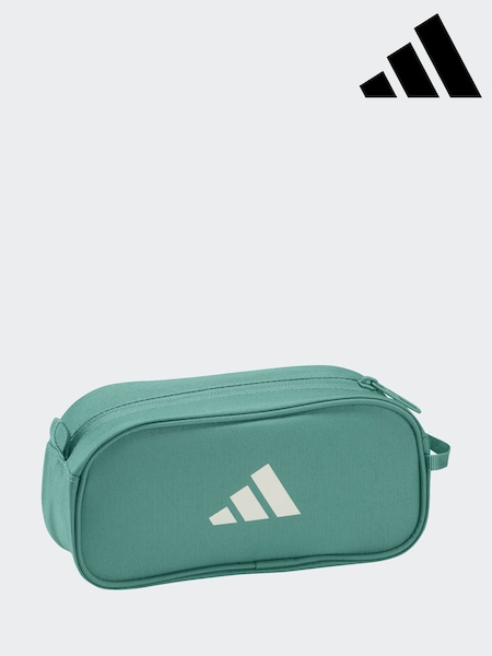 adidas Green 3 Bar Pencil Case (AP9490) | £7