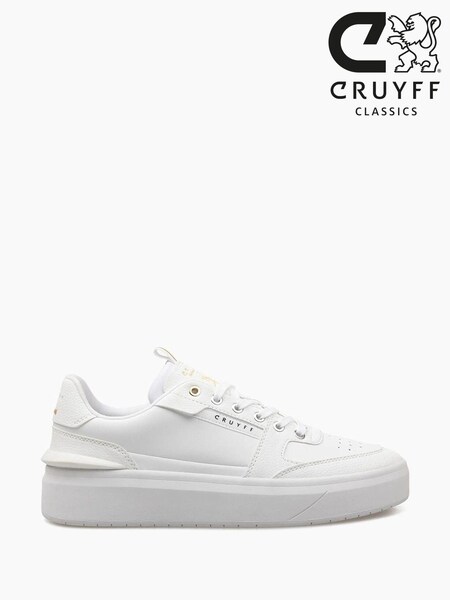 Cruyff White Trainers (AP9637) | £100