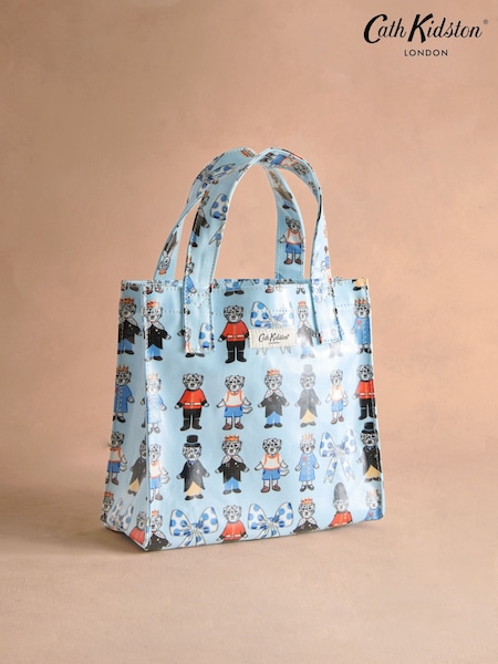 Cath Kidston Blue London Dogs Small Coated Book Bag (AP9721) | £20