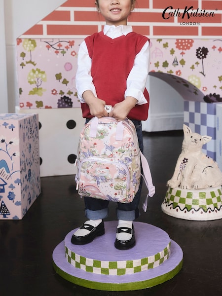 Cath Kidston Pink Unicorn Medium Kids Backpack (AR0294) | £35