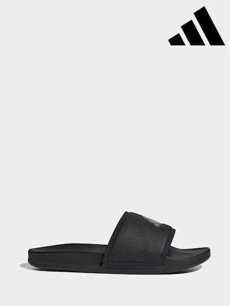 adidas Black Adilette Comfort Sandals (AR0352) | £38