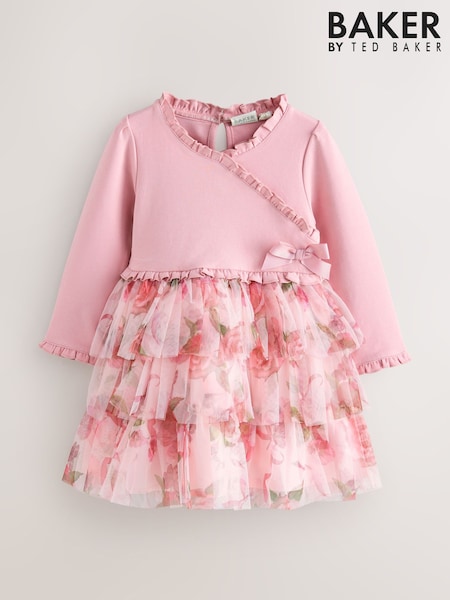 Baker by Ted Baker Dusky Pink Dress (AR0365) | £33 - £38