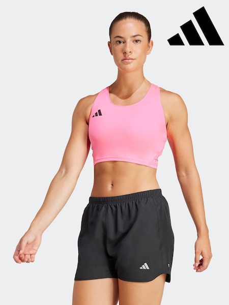 adidas Pink Adizero Running Sports Top (AR0829) | £25