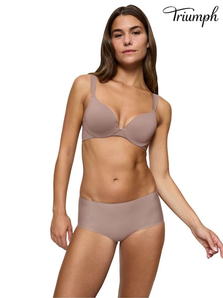 Triumph Body Make-Up Illusion Shorty Brown knickers (AR0882) | £22