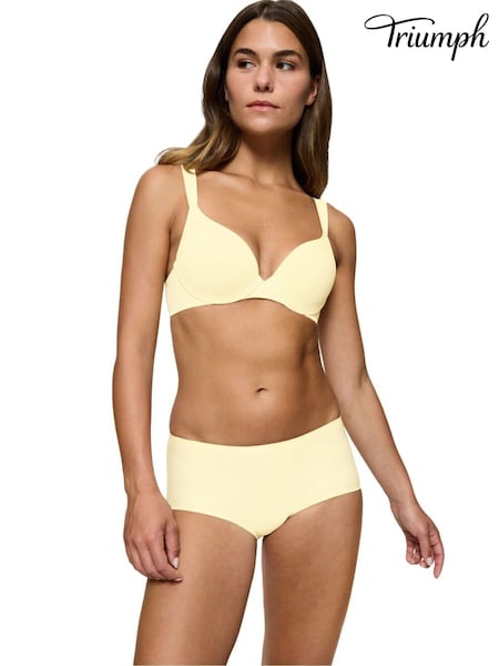 Triumph Yellow Body Make-Up Illusion Shorty knickers (AR0911) | £22