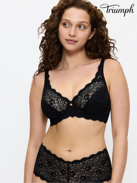 Triumph Amourette Wi Black Bra (AR0982) | £42