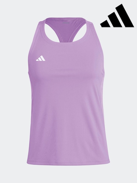 adidas Purple Adizero Tank Vest (AR1203) | £23