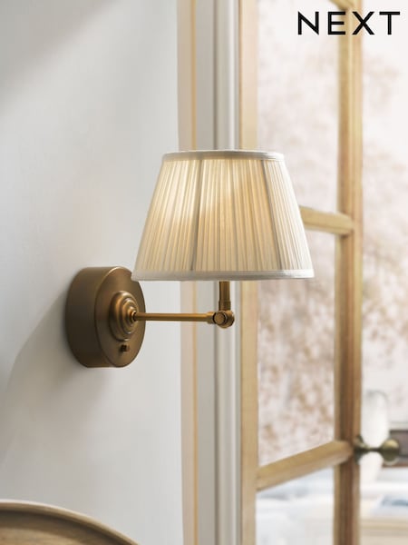 Brass Twyford Rechargeable Wall Light (AR1535) | £55