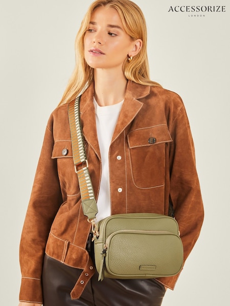 Accessorize Green Double Zip Camera Bag (AR1693) | £32