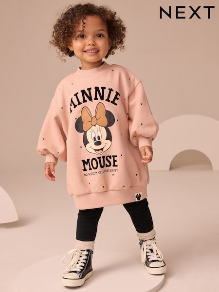 Minnie Mouse Disney Dress and Leggings Set (3mths-7yrs) (AR2038) | £20 - £24