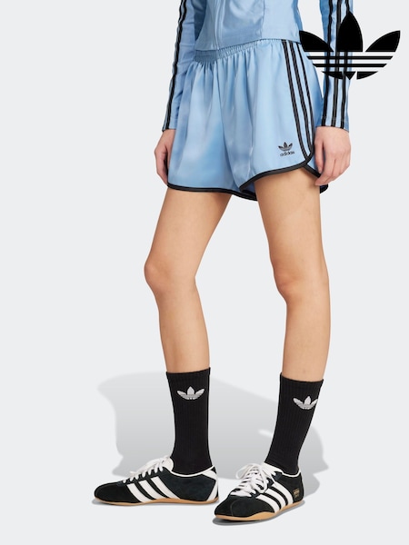 adidas Originals Blue Sky Adicolour 3-Stripes Sprinter Shorts (AR2047) | £33